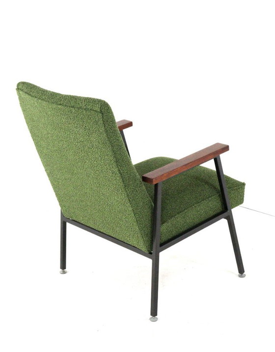 Image 1 of Gispen fauteuil vintage stoel nieuw gestoffeerd