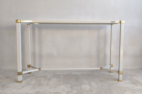 Image 1 of 😍✨ Pierre Vandel Paris - Iconic console table with stretcher, designed by Pierre Vandel Paris ✨😍