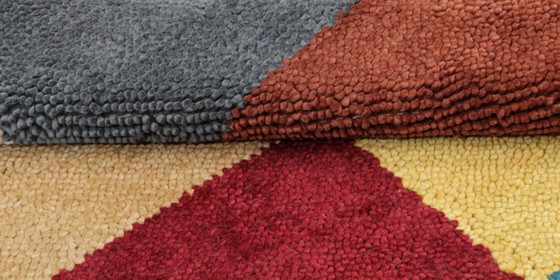 Modern Designer Hand-Knotted Wool Rug New & Unused 200 x 140 cm, Rugs & carpets, Multi Color (photo 8 of 8)