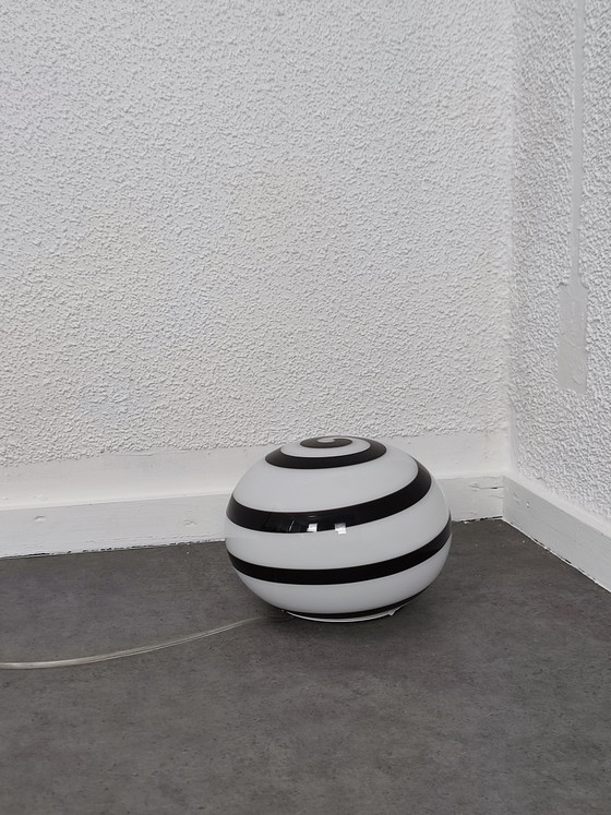 Image 1 of Ilu Di Vetro 80's zebra Lamp (M) 