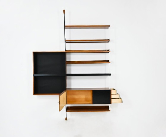 Image 1 of Mueble de pared de Luigi Fornasari, década de 1950.