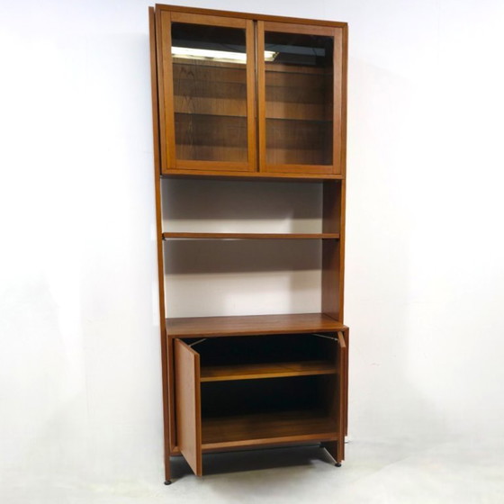 Image 1 of Vintage teak modular cabinet 1960s mid-century design