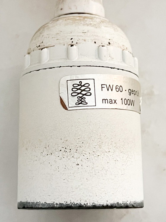 Image 1 of Mid-century Cocoon pendant lamp by Friedel Wauer for Goldkant Leuchten, Germany, 1970s.