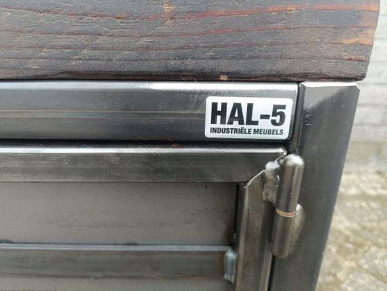 Industrieel Tv Meubel – Hal 5, tv-meubelen, Metal, Wood (photo 3 of 15)
