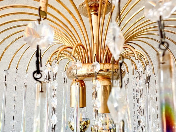 Image 1 of Vintage teardrop chandelier