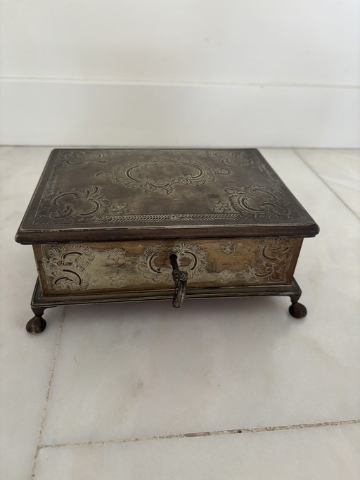 Jewelry Case. Tan Hoe Batavia Berlin silver