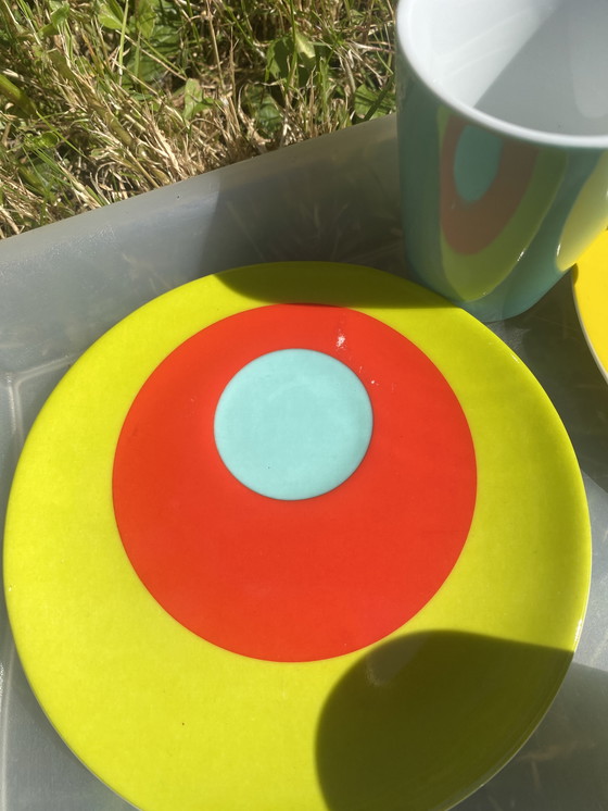 Image 1 of Lot de 6 Tasses et Soucoupes Espresso Genevieve Lethu