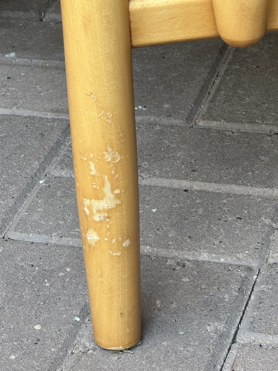 2 verschillende Farstrup Møbler stoelen met quality inspection in 1998 – Verstelbare relaxstoel, Wood (photo 8 of 13)