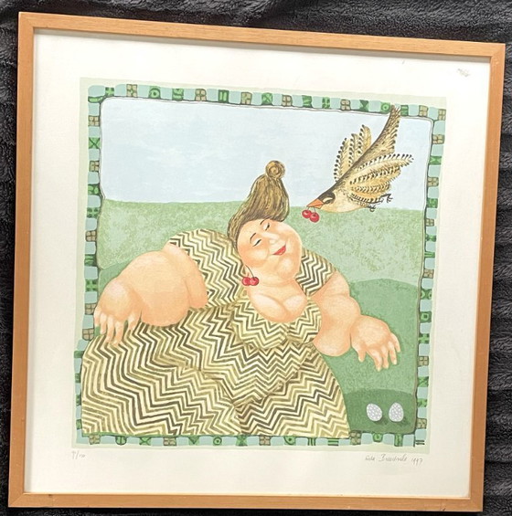 Image 1 of Ada Breedveld (1944) - Come to my ears (Twin cherries)