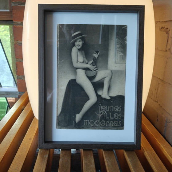 Image 1 of Copertina originale Art Déco francese "Jeunes Filles Modernes" | Le edizioni di Parigi | 1920/30 circa