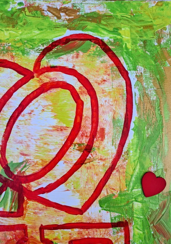 Image 1 of Enzo SAN MARCO - Love inclusive ® 3 - Tropical Passion - Artist's painting