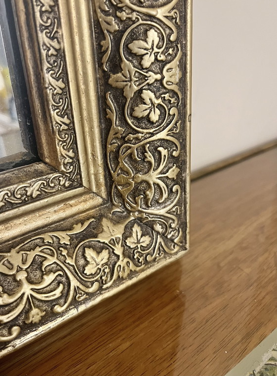 Image 1 of Espejo de mostrador antiguo de lujo 104x56cm