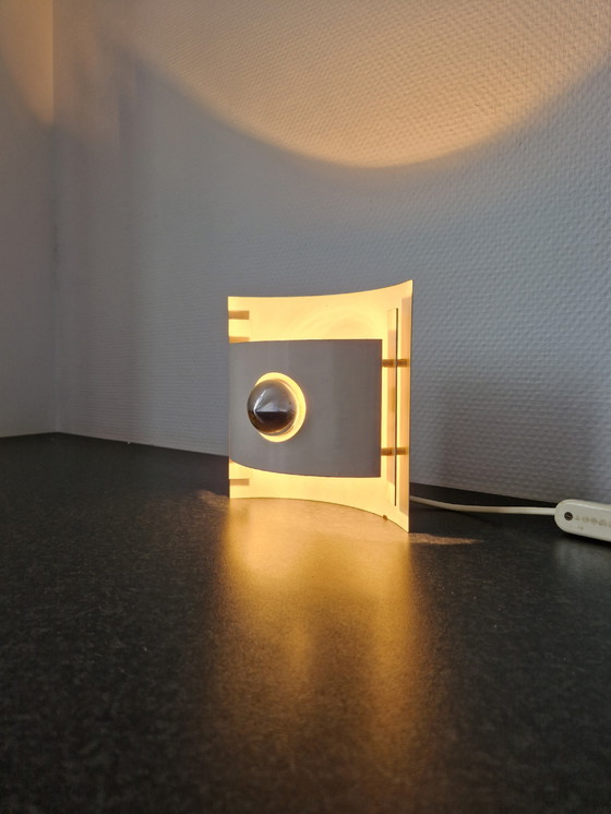 Image 1 of Lampada da tavolo vintage Anvia, lampada da parete, design geometrico spaziale