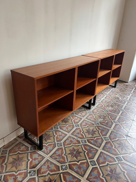Madie Modulari, Meurop, Pierre Guariche, Librerie, Legno, Metallo, Marrone, Bauhaus (foto 2 di 15)