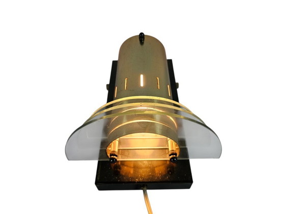 Image 1 of Wofi Lights – Memphis-Stil – Art déco (Wolkenkratzer-Stil) – Hollywood Regency – 80er Jahre