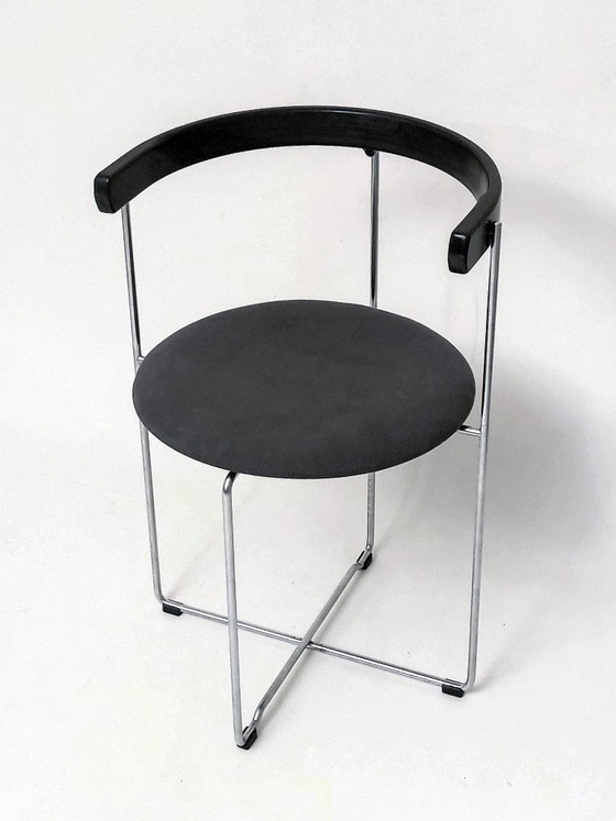 Stoel "Soley" Kusch + Co – Valdimar Hardarson voor Kusch + Co, Klapstoelen, Textile, Vintage (photo 5 of 20)