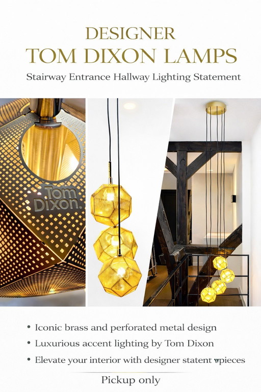 LAMPADE DI DESIGN TOM DIXON Illuminazione d'effetto per scale, ingresso e corridoio