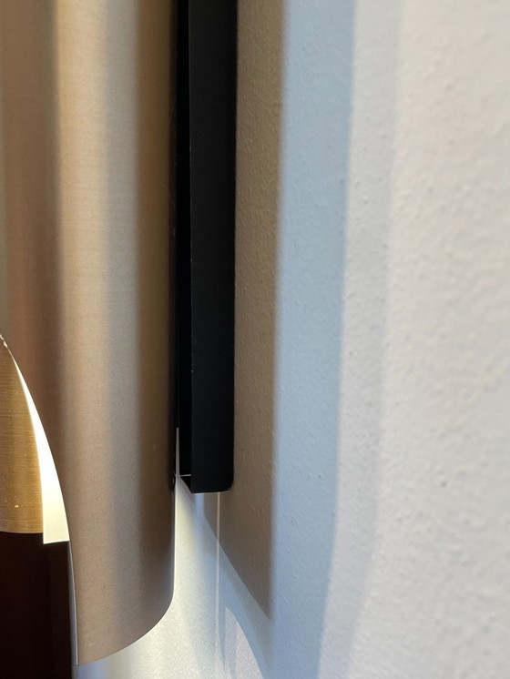 Image 1 of 2x Lampada da parete Raak Fuga: 3 colonne + 6 lampade color bronzo