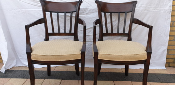 Image 1 of 4 Antique English Dining Chairs