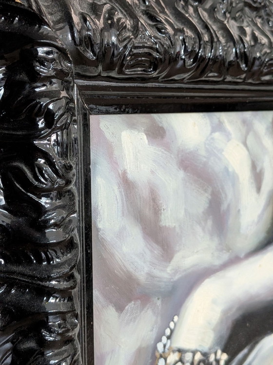 Élégance intemporelle, Peintures et dessins, Autre, Noir (photo 4 sur 5)