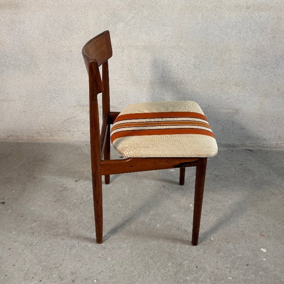 Image 1 of 2x Rosengren Hansen Model 39 Eetkamerstoelen — Palissander