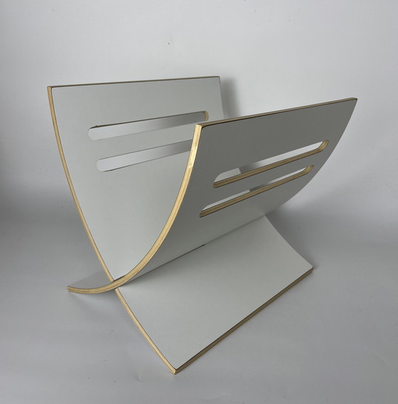 Image 1 of Vintage IKEA Berran magazine rack Magazine holder Magazine rack