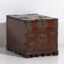Antica scatola da toeletta con specchio in legno di zelkova – Corea, 1900 circa – Tolette, Glass, Brass (photo 10 of 40)