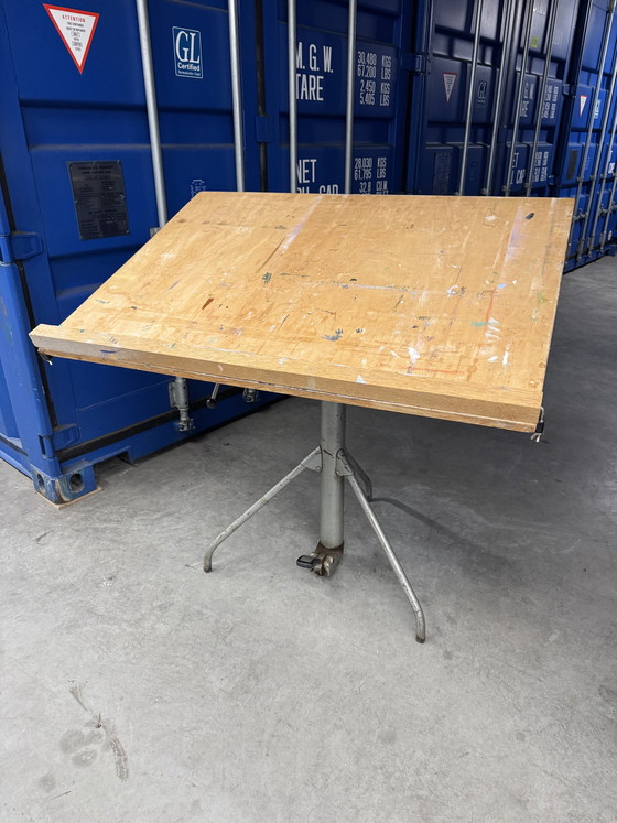 Image 1 of Nike Eskilstuna Tekentafel Bureau Tafel Zeldzaam