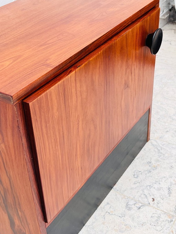 Image 1 of Rosewood bedside table