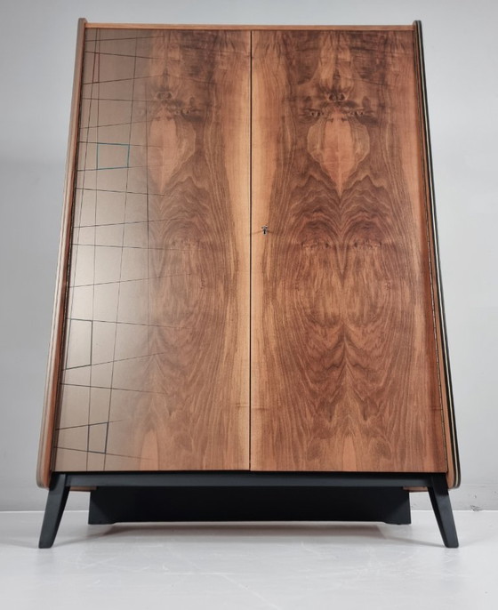 Image 1 of Vintage kledingkast, jaren 70