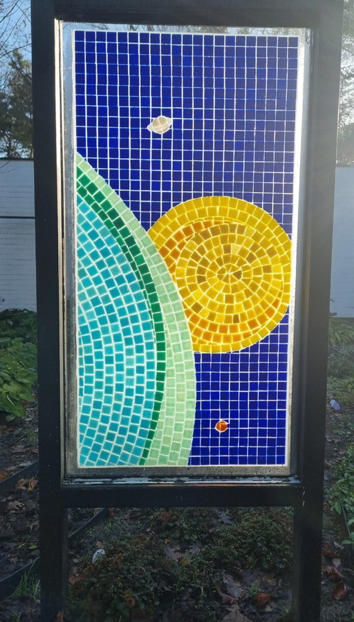 art mosaic solar system