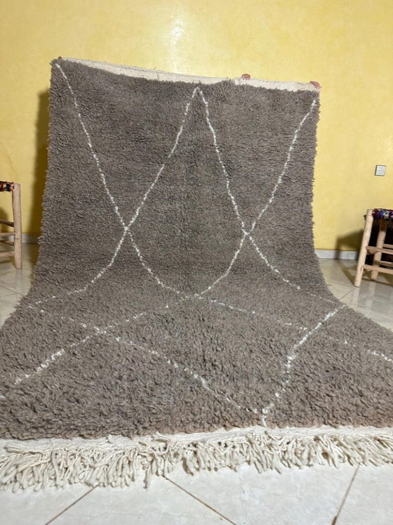 Image 1 of Tapis authentique en laine Beni Ourain 300 x 200 cm – Tailles personnalisées