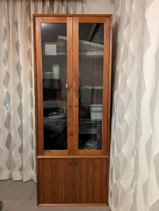 Image 1 of Wooden display cabinet by Hofstede Raanhuis