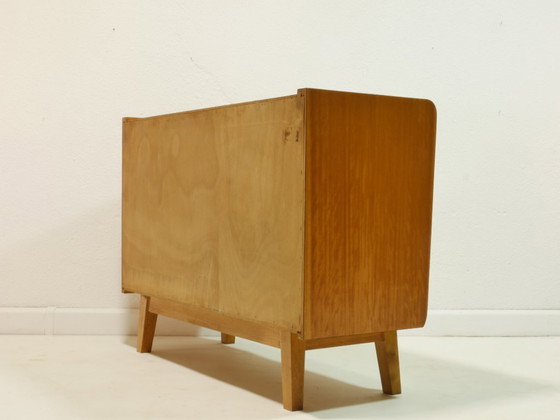 Image 1 of Vintage dressoir uit de jaren 60, 180 cm, Mid Century, laag dressoir, ladekast, Duitsland