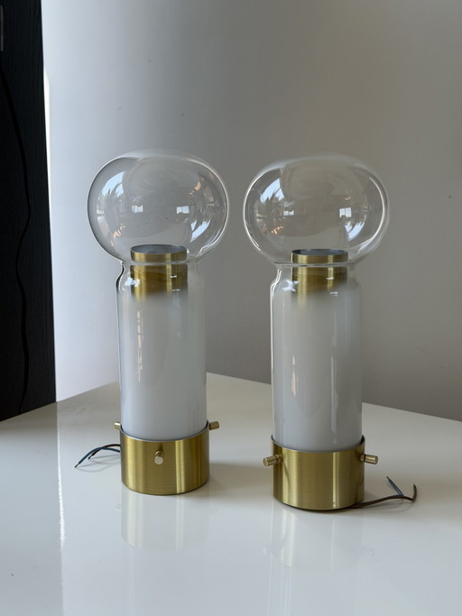 2x Lampe Platond Raak Dewdrop Vintage