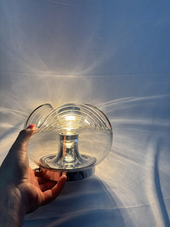 Image 1 of Vintage Peill & Putzler Futura Wave table lamp, 1970s