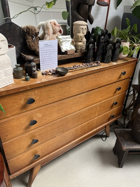 Braune Kommode – vintage, Kommoden, Wood (photo 4 of 5)