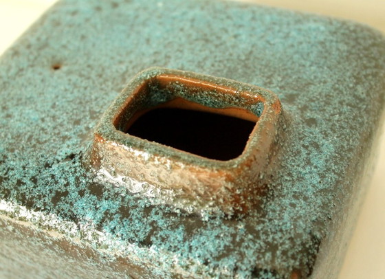 Pieter Groeneveldt MCM Blockvase, Kaminvase, 1950er/1960er Jahre – Vasen, Ceramic (photo 6 of 17)