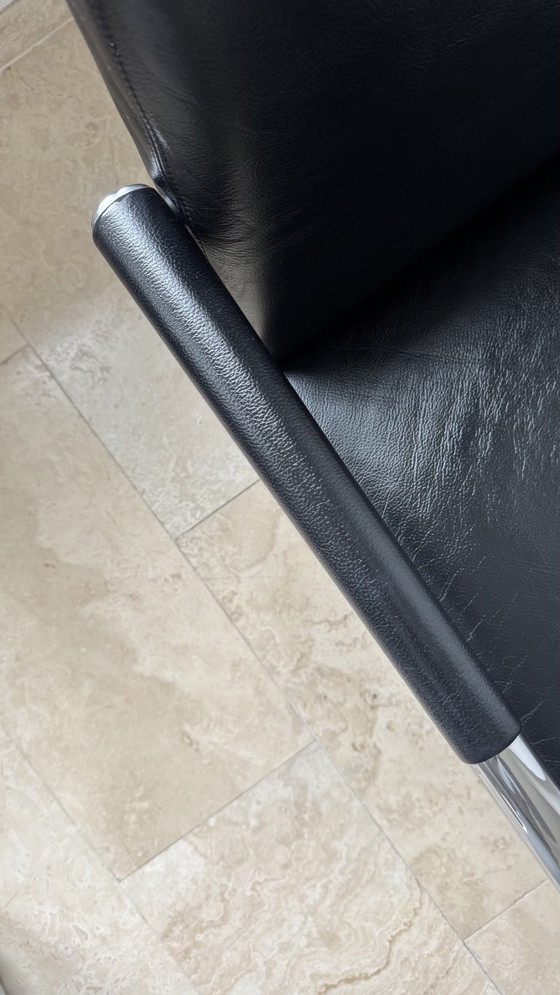 Vitra Visalounge Fauteuil – Antonio Citterio – Cuir Noir – Leather (photo 13 of 16)