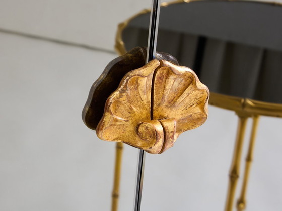 Image 1 of Mueble bar Maison Jansen de madera dorada y espejos 1940