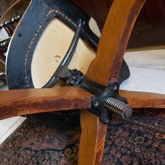 Image 1 of Sedia da capitano antica, mobilio per navi