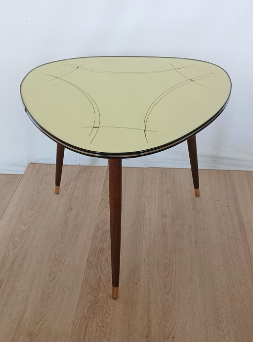 Grande table d'appoint des années 1950