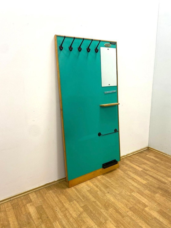 Image 1 of Retro-Wandhänger mit Spiegel, 1960er Jahre, Tschechoslowakei