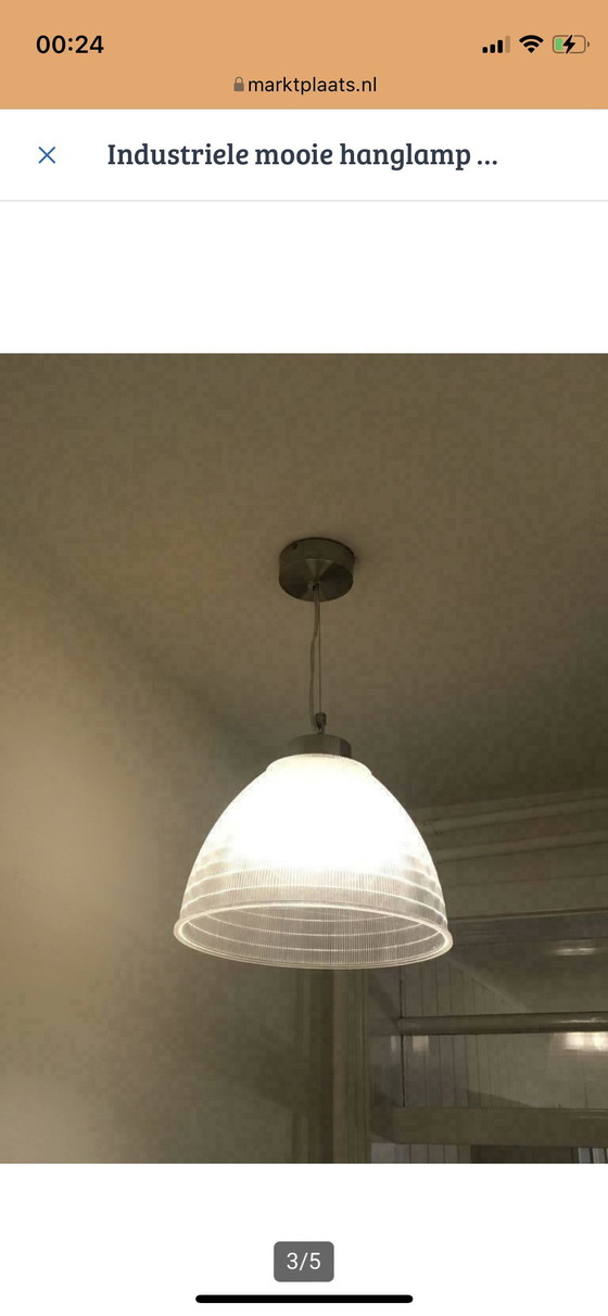 Image 1 of Magnifiques lampes légères d'aspect industriel