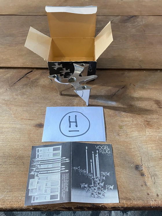 Image 1 of 1 modularer Kerzenständer VOGELFLUG HAMMONIA MOTARD Stil NAGEL BMF Jahrgang 1970 H