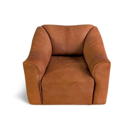 Poltrona originale de Sede DS 47, design in pelle spessa