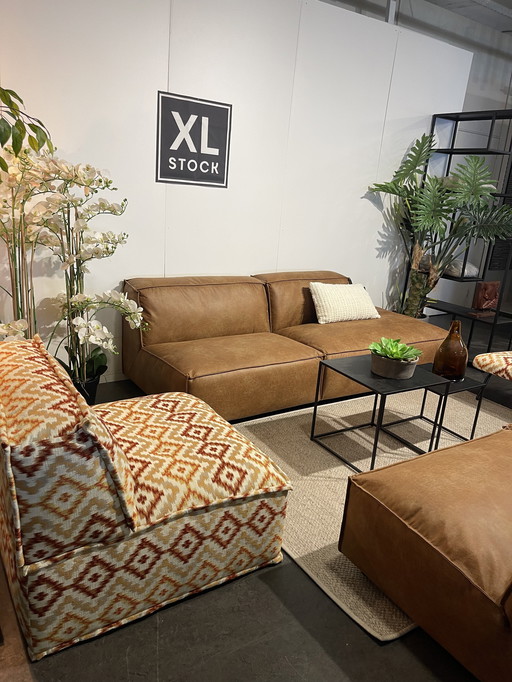 XL STOCK canapé cognac element