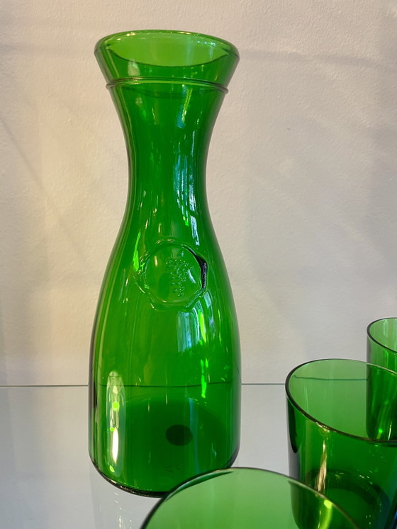 Image 1 of Caraffa da vino italiana con 6 bicchieri