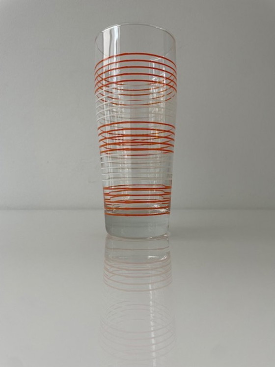 Image 1 of Set of 5 vintage Scandinavian long drink glasses