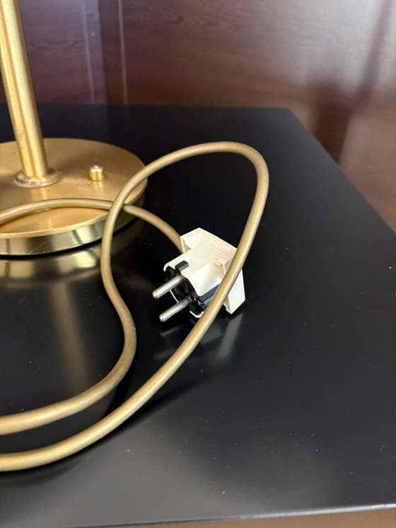 Vintage brass desk lamp by Bankamp Leuchten - Germany 1970s, Table lamps, Gold (photo 8 of 10)